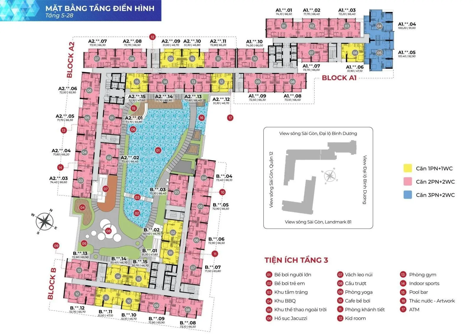 Bán 1 Căn 1 PN tầng cao ở The Rivana rộng 51m2 giá 1,88 tỷ( thương lượng).Cọc 800 tr nhận nhà.