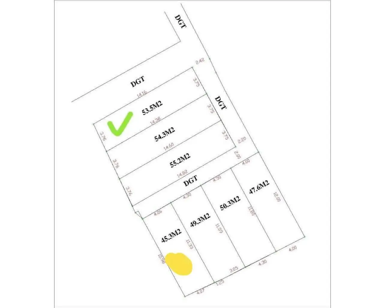 Đất Thọ Xuân Đan Phượng hơn 1 tỷ 45m2 vuông đẹp gần hồ điều hoà - trường mầm non - nhà văn hoá