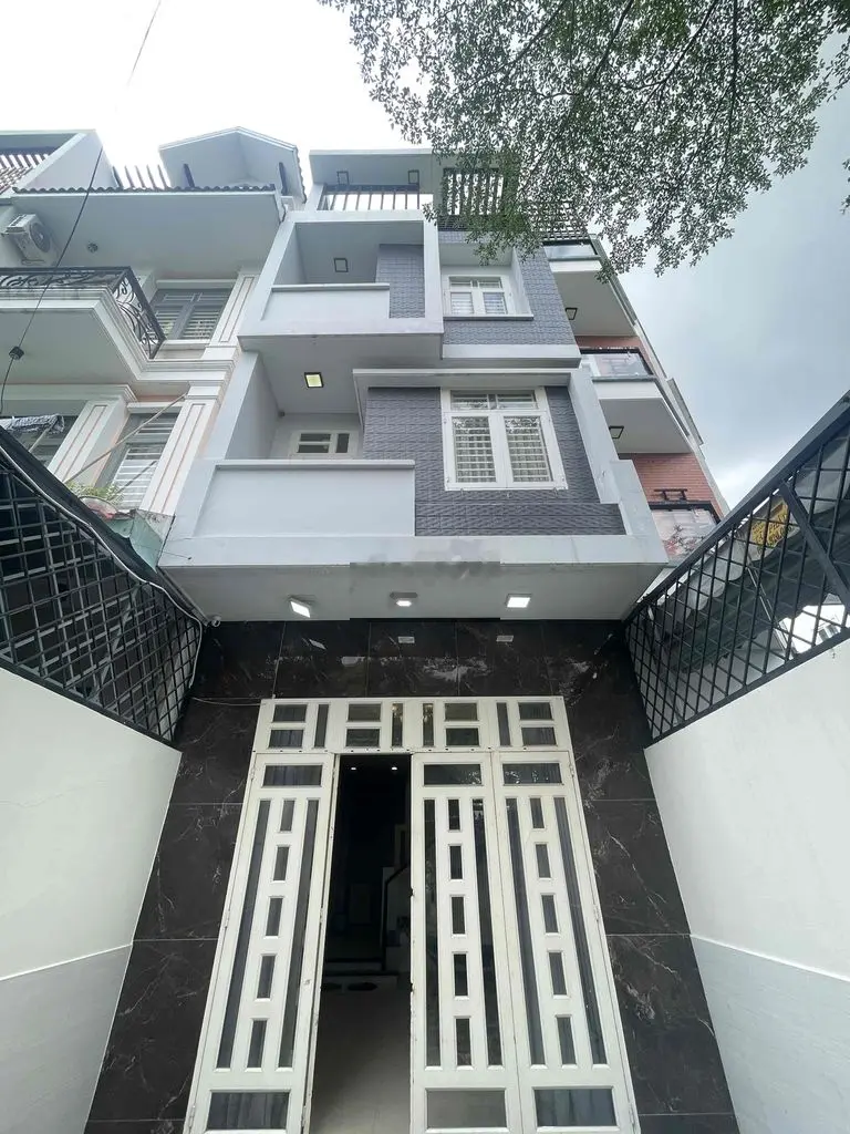 NHÀ 4 TẦNG MẶT TIỀN K.DOANH ĐƯỜNG 10M, ĐƯỜNG THÔNG SÁT KHU HỒNG LONG