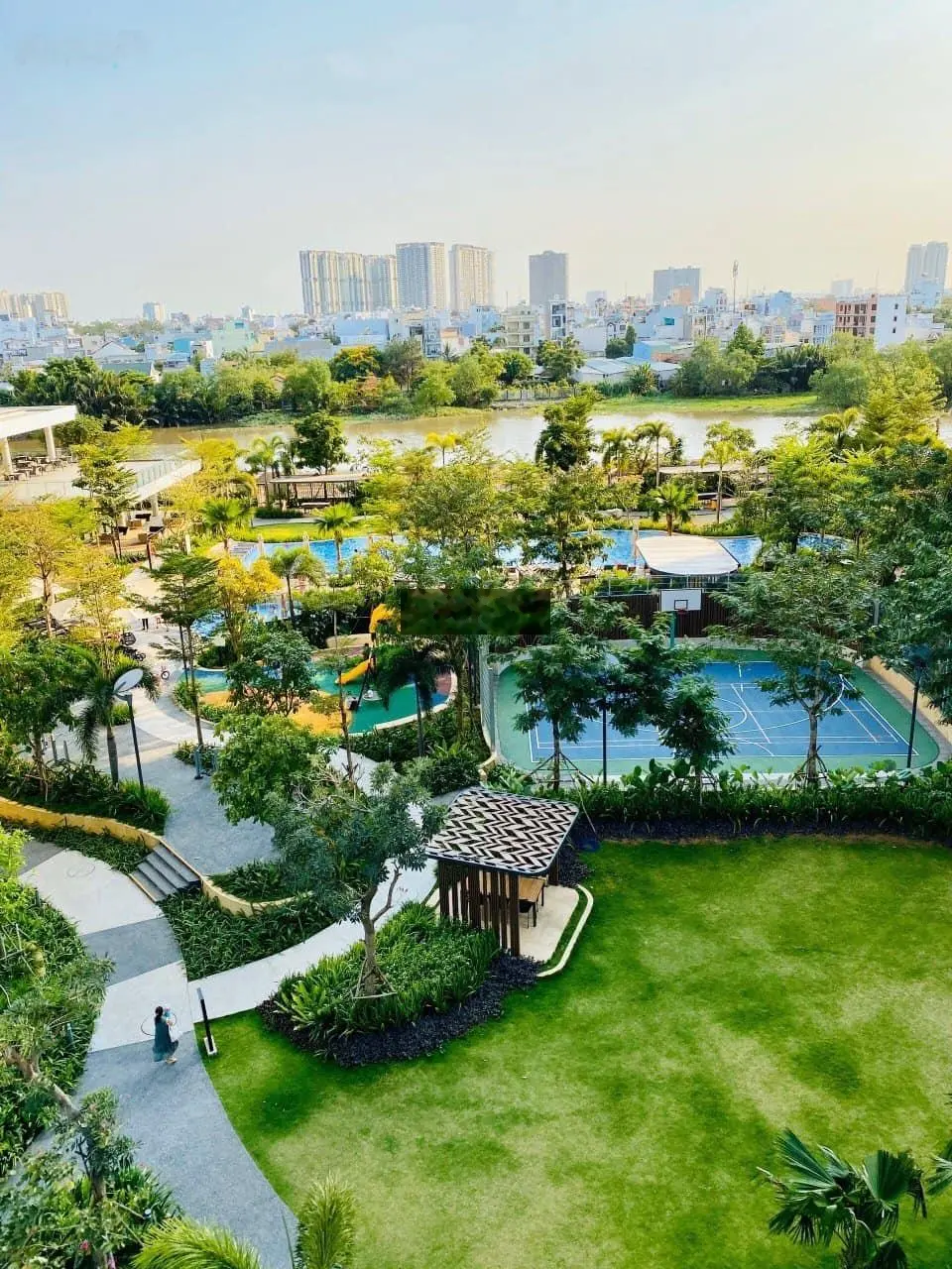 Bán căn hiếm 3PN diện tích 105m2 Palm Heights. Tầng cao, view đẹp. Giá bán 7.1 tỷ bao hết