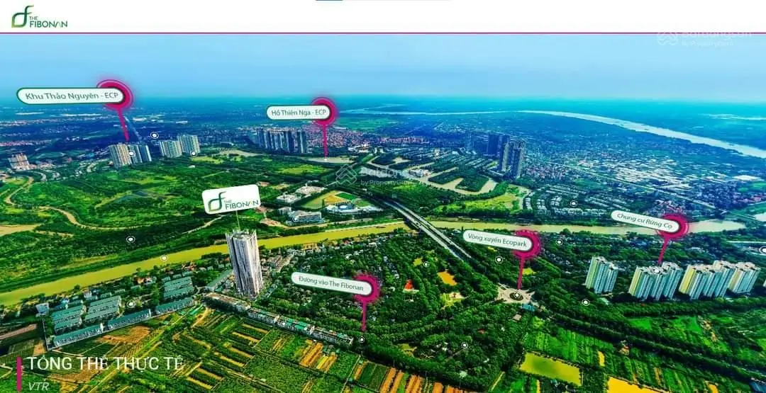 Duy nhất CH 96,52m2/3PN tại CCCC The Fibonan chỉ từ 1.2 tỷ HTLS 0% 18 tháng, QT 80tr Miễn phí DV