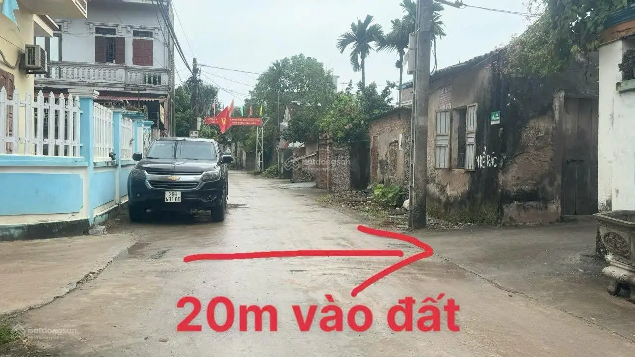 Đất tại An Tiến, Mỹ Đức giá hơn 700tr, cách uỷ ban, trường học, chợ chỉ 200m