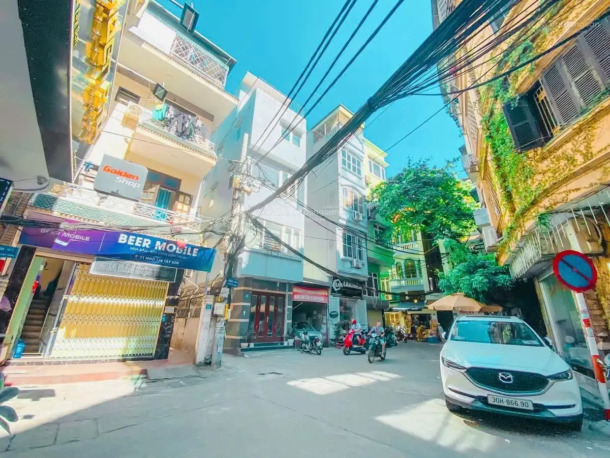 Hot! Bán nhà phố Tây Sơn - phân lô - thang máy - ô tô tránh - kinh doanh - DT 46m2*7T - MT 4.1m