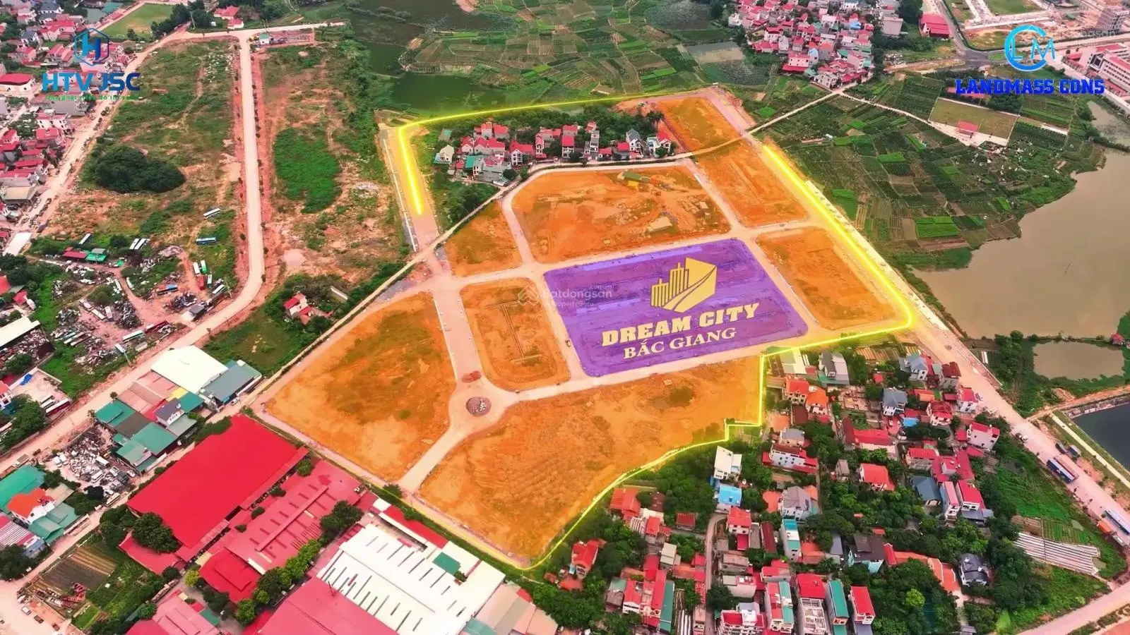 Bán đất nền dự án Dream City Bắc Giang, giá chỉ từ 2.8 tỷ