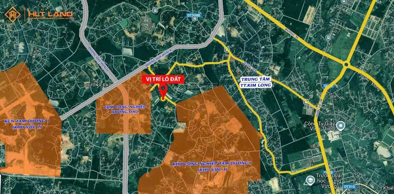 Mở bán 6 lô F0- Sát KCN Tam Dương- Giá 7xx