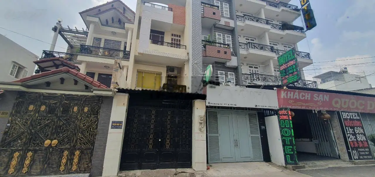 Bán nhà mặt tiền đường số 01 - Lê Văn Thọ P11, 4*21m, 04 tầng giá 11,8 tỷ
