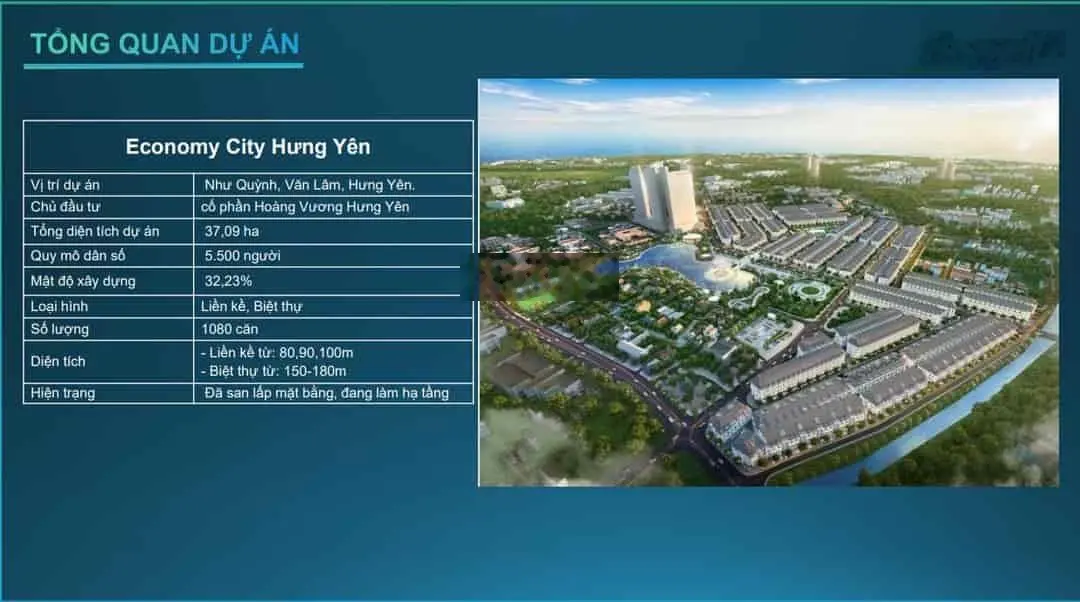 Thông tin chi tiết dự án Economy City (EC), đầu tư sinh lời cao với những căn đẹp nhất đợt 1