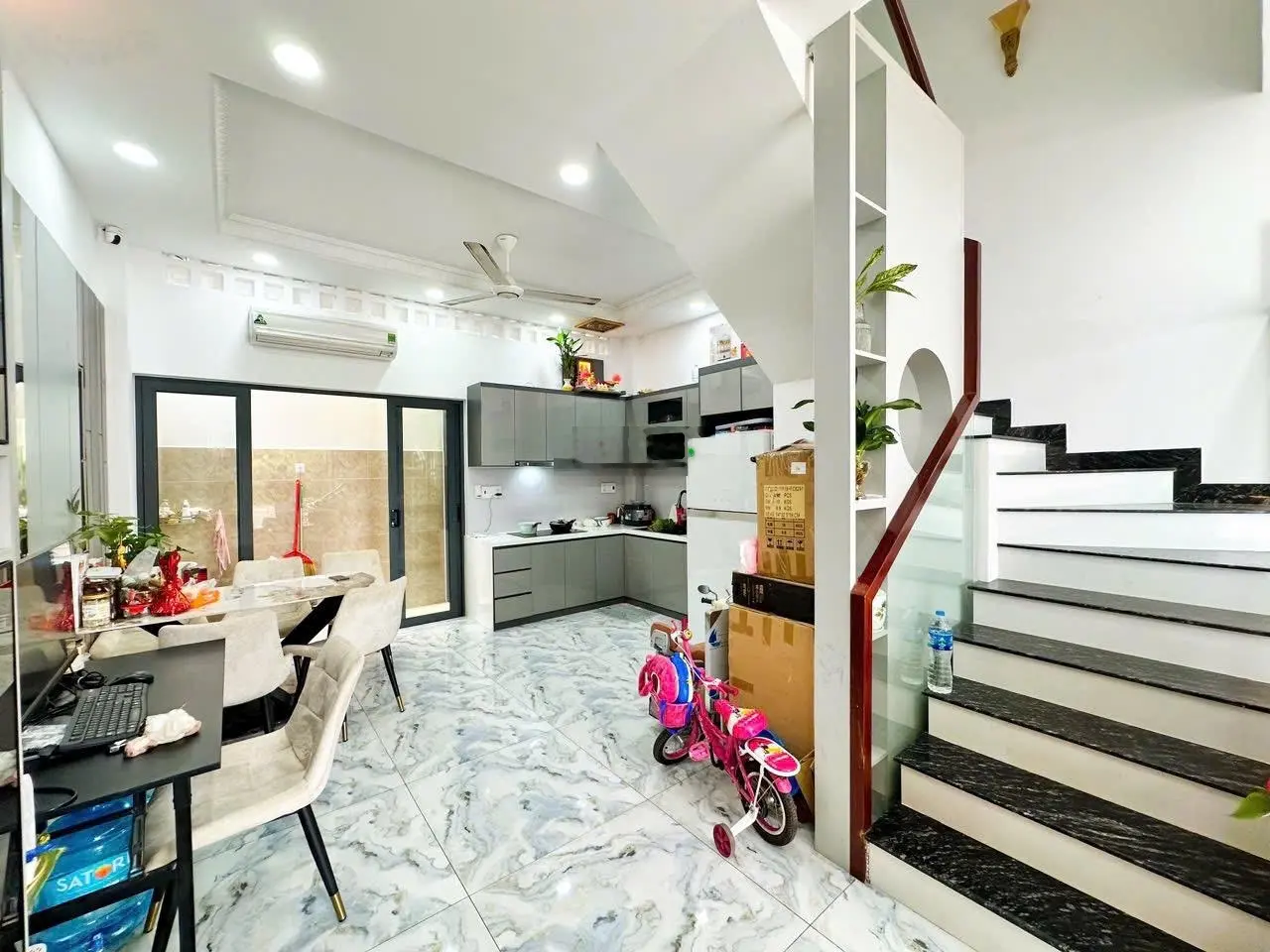 Hạ giá 300tr-nhà kdc đồng bộ-huỳnh tấn phát-thị trấn-nhà bè