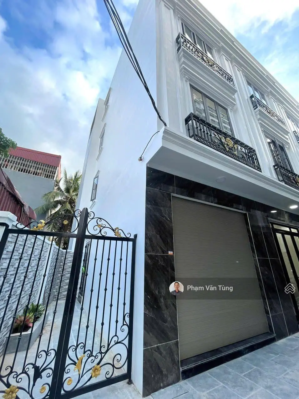 Bán nhà xây mới,lô góc khu Vĩnh Niệm gần Aeon