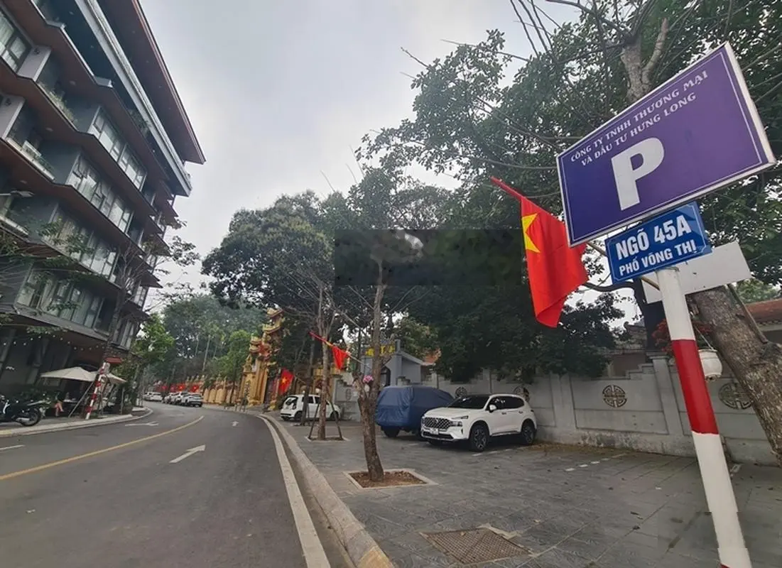 Bán nhanh nhà mặt phố 45A Võng Thị-110M2-9 Tầng thang máy-Mặt Tiền 7M-Vỉa hè-Ôtô tránh K.doanh-65Tỷ