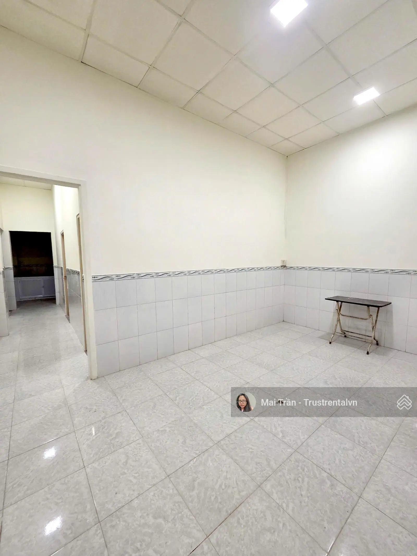 Bán nhà hẻm ba gác đường ĐT826C Cần Giuộc - Nhà rộng đẹp mới - Gần dự án cầu Rạch tôm xây mới