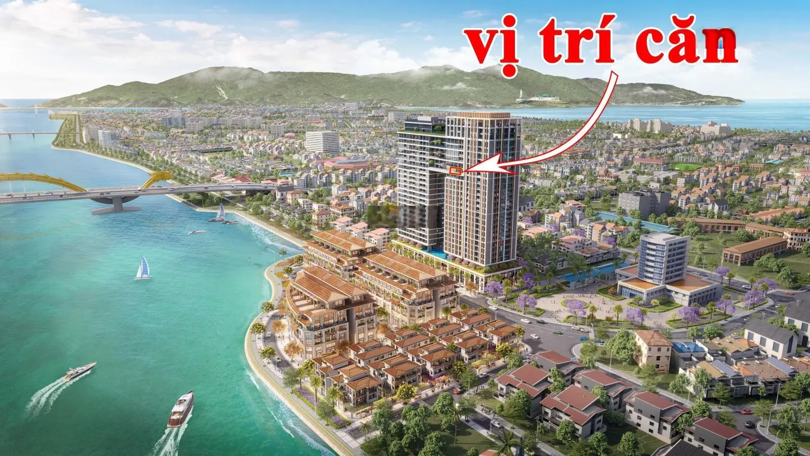 Căn trực diện sông duy nhất còn lại tại dự án - 2PN, 1WC - Giá tốt GĐ1 của CĐT