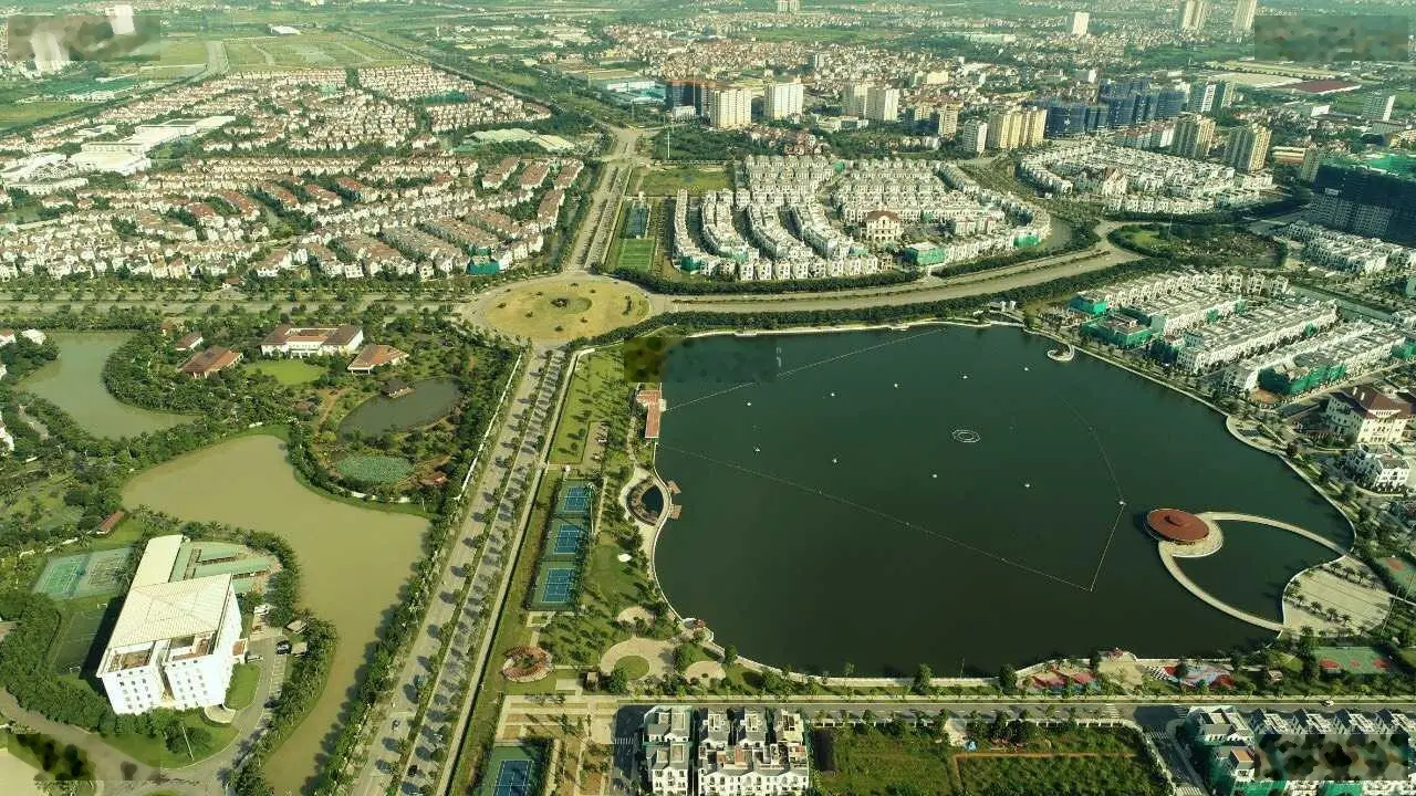 Cực hiếm, biệt thự song lập Tulip mẫu lớn, 186m2, hướng Đông Nam, bên hồ, Vinhomes The Harmony