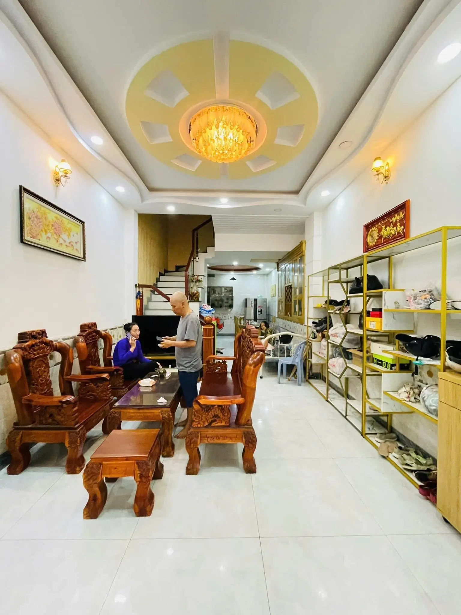 Bán nhà đúc 3.5 tấm hẻm 854/40/3F Thống Nhất P15 hxh 5m 4pn 4wc nhà mới đẹp