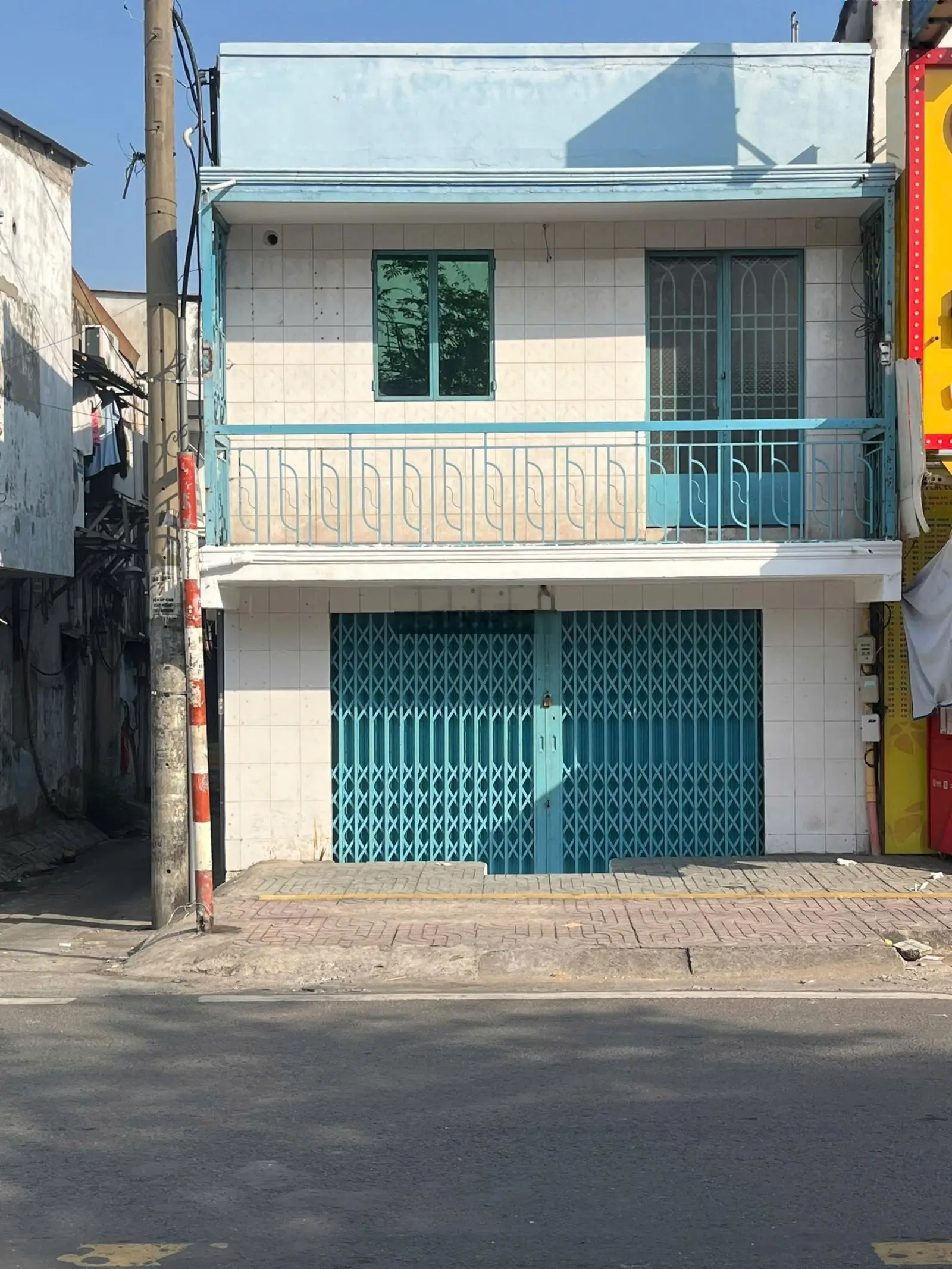 Nhà Mặt tiền Khu kinh doanh Chợ Phạm Thế Hiển, P4, Q8. Nhà 1trệt, 1lầu BTCT, Ngang 4,5m x Dài 6m.