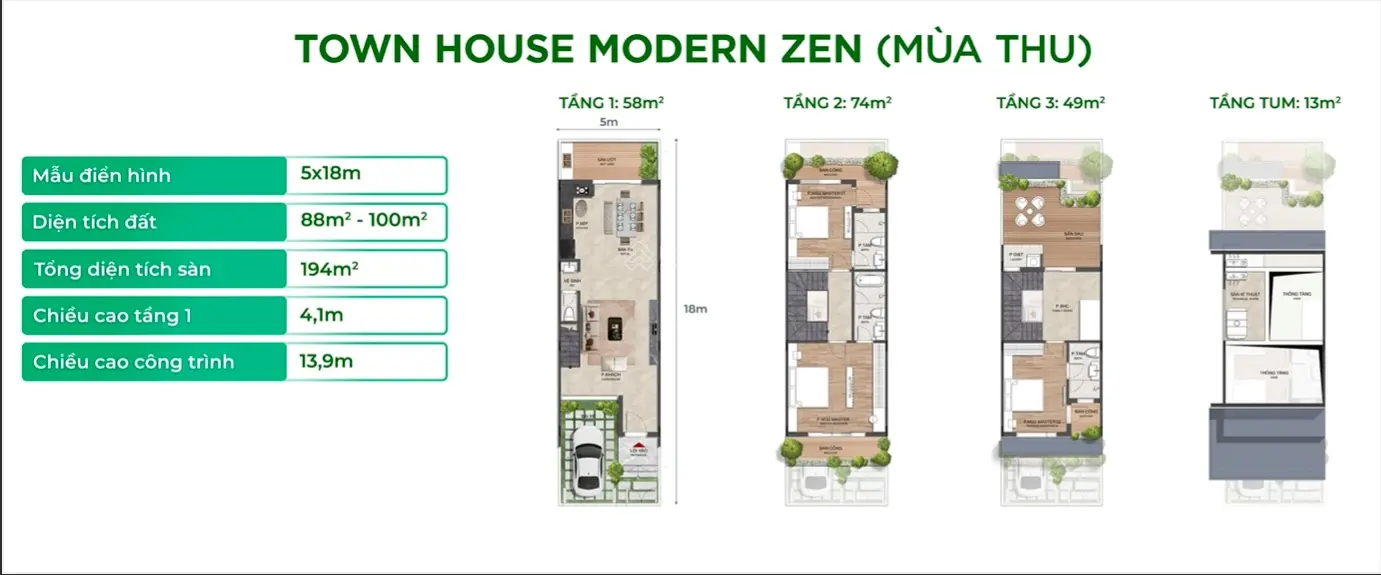 Bốn mùa tại Eco Retreat, khu rừng retreat đầu tiên tại Việt Nam mở bán tháng 4.2025