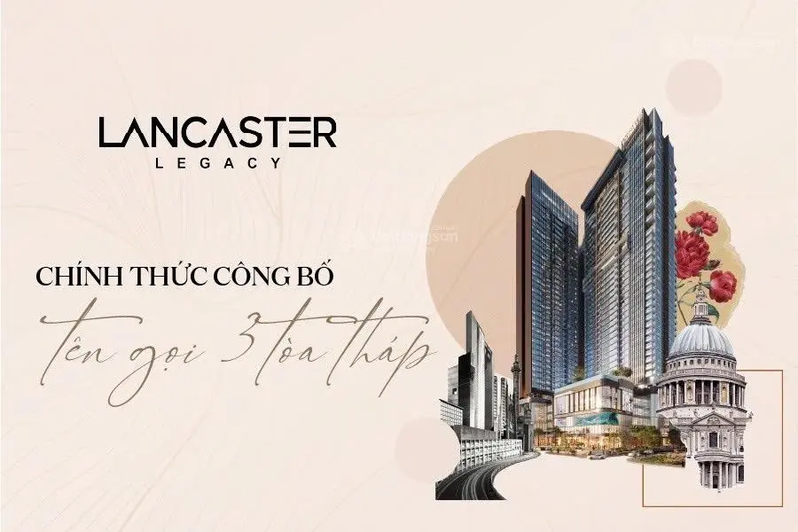 Căn hộ hạng sang Lancaster Legacy Quận 1 - giỏ hàng cđt - ck 11% - htls 12 tháng - tặng 2 năm pql