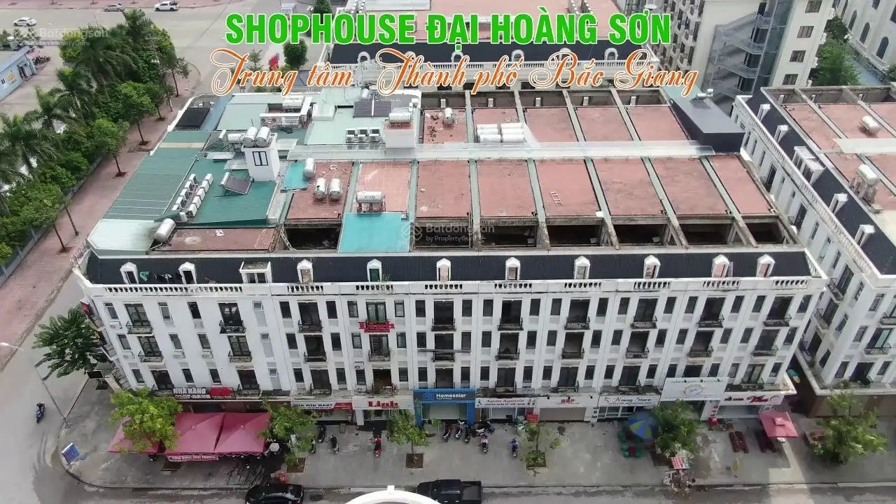 Bán shophouse 5 tầng Đại Hoàng Sơn, TP Bắc Giang