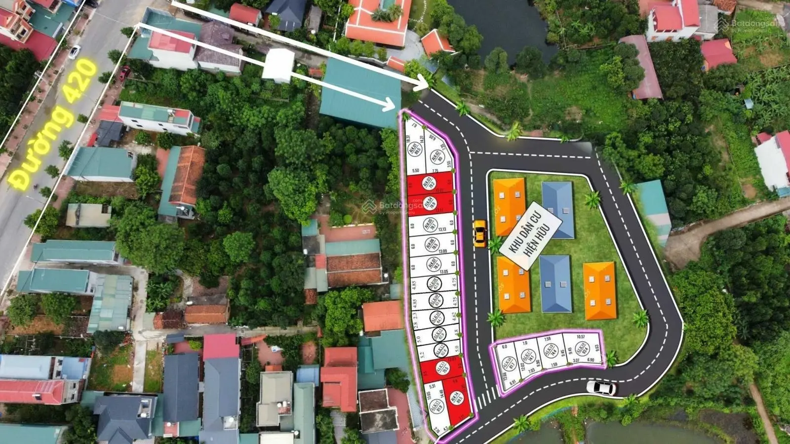 Bán lô đất ngay trục chính thôn Phúc Tiến Xã Bình Yên cách tỉnh lộ 420 30 mét giá chỉ 1,6 tỷ