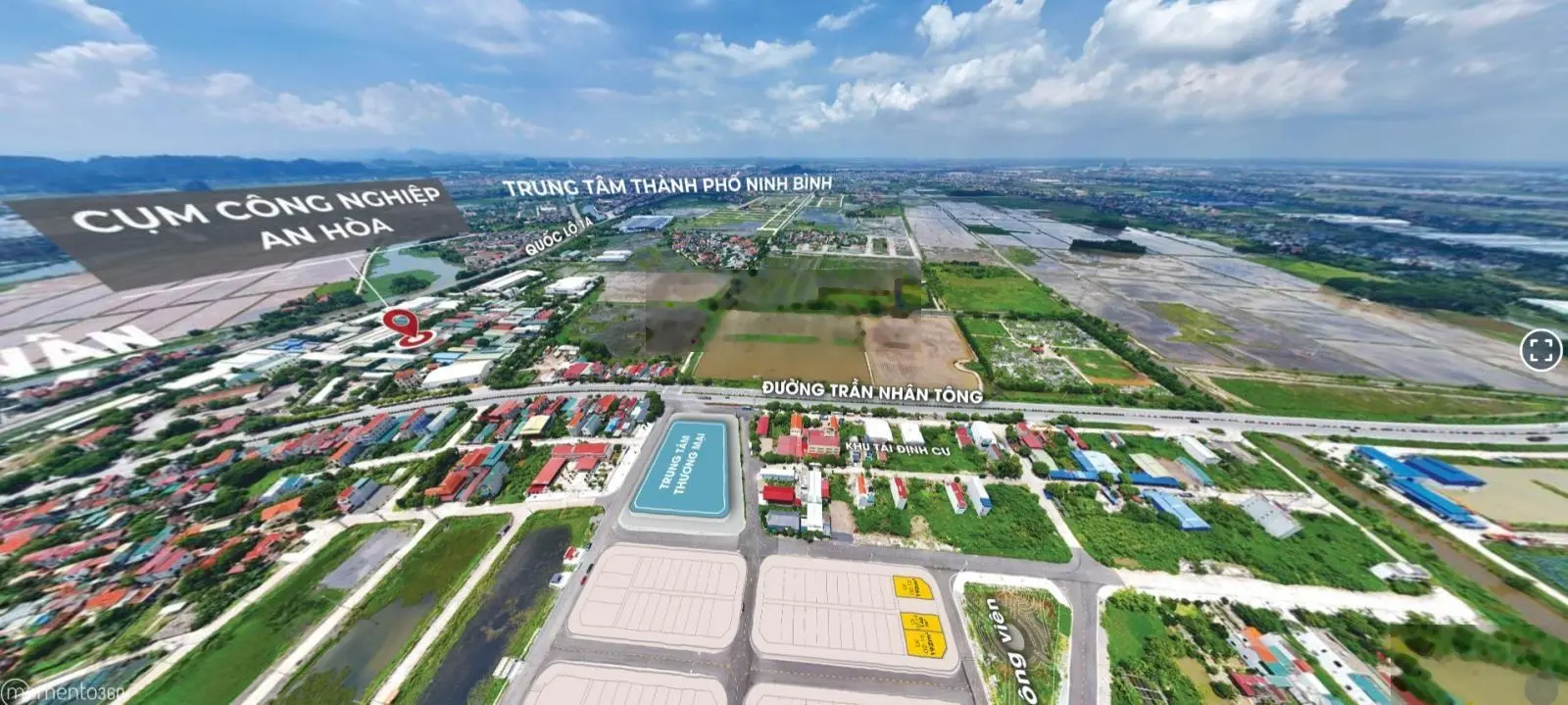 Chuyển nhượng lô đất đấu giá rẻ nhất Ninh Phong, TP Ninh Bình