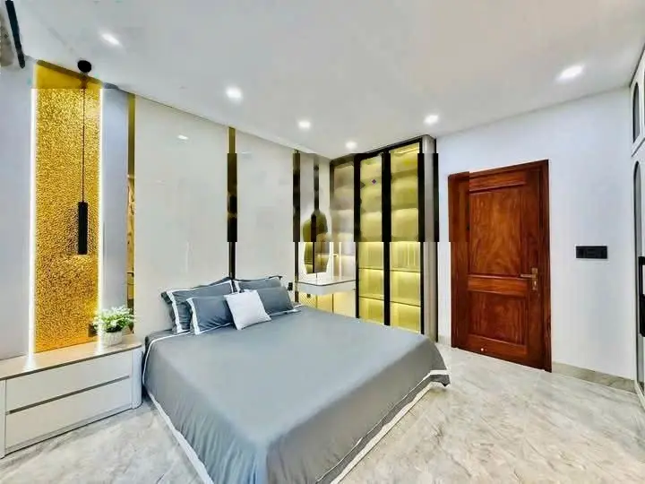 4,2x20m. 6tầng. Thang máy. FULL nội thất cao cấp. Mặt tiền hẻm 8m thông Lê Văn Thọ. 17tỷ TL.