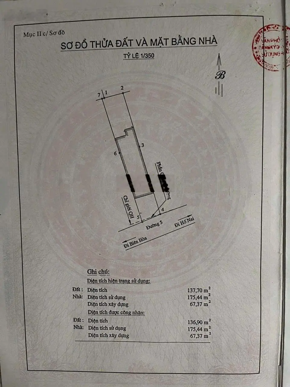 Vị trí đắc địa - bán nhà 1T2L mặt tiền đường Phan Trung, P Tân Tiến, Biên Hoà - 4.6x30m nở hậu gấp