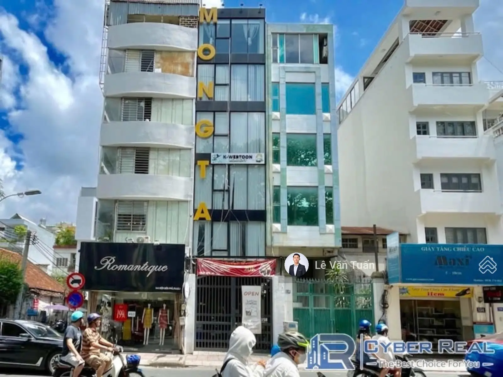Bán tòa nhà mặt tiền số: 156 Điện Biên Phủ, Quận 3. Ngay CV Lê Văn Tám, Hai Bà Trưng. Hầm + 6 tầng