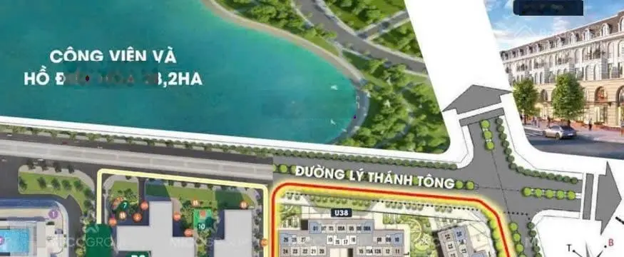 Mở bán phân khu The Lake đẳng cấp nhất view hồ điều hoà 28ha - Vị trí trung tâm Quận Gia Lâm