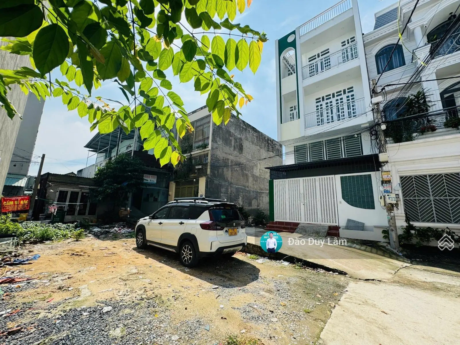 Đất thổ cư giá đầu tư: 5.87x14.9m Góc 2 mặt đường xe hơi sau Cân Nhơn Hoà, đối diện Vạn Phúc City