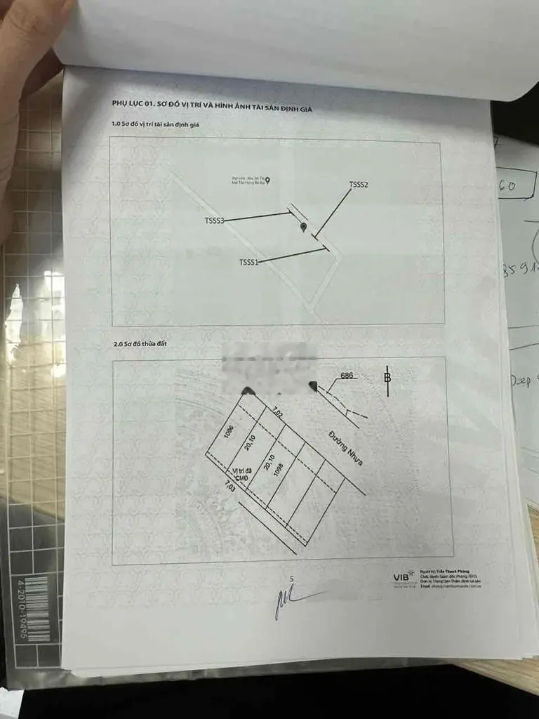 Đất thổ cư Tân Hưng BRVT 140m2 sổ hồng