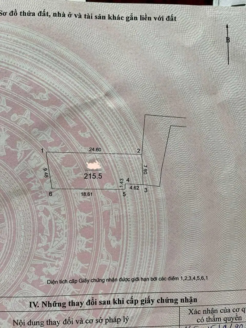Cần bán mảnh đất tại Lộc Hà, Mai Lâm, Đông Anh. Diện tích 215,5m2, giá 9,27 tỷ