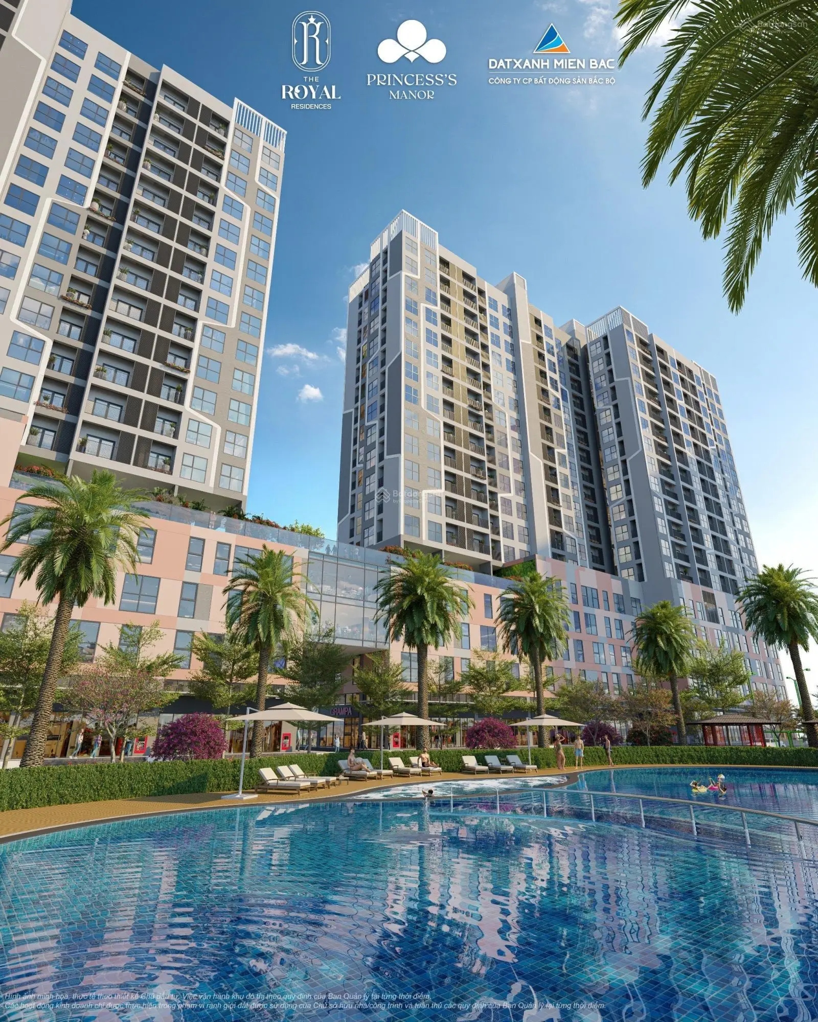 Chung cư Vinhomes Thanh Hóa, The Royal Residen, căn 46m2, giá 1,9 tỷ/căn. LH 0772 223 ***