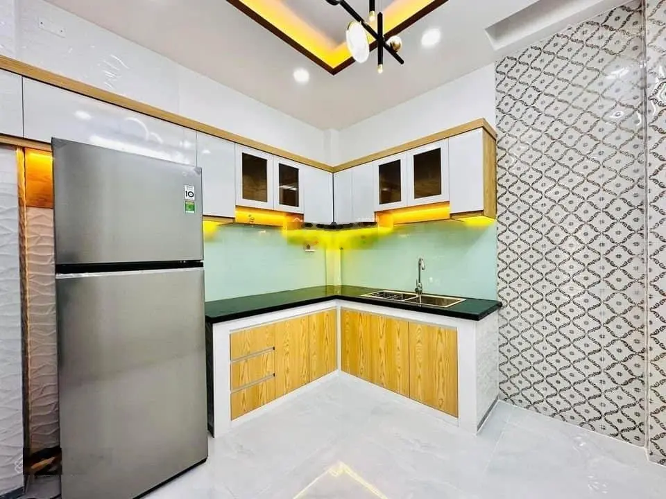 Nhà 3 tấm - Thổ cư 100% (SHR), ngay UBND Tân Chánh Hiệp, Q12 - Giá: 2Tỷ650 thoả thuận.