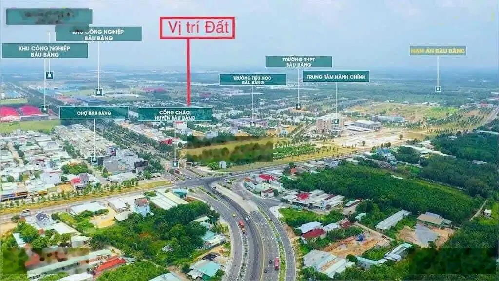Duy nhất 2 lô liên kề 150m2 ngay TTHC Bàu Bàng, giá chỉ 899tr/lô quá rẻ (nhanh mới còn)