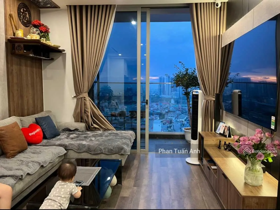Cần bán gấp căn hộ cao cấp The Nine, Phạm Văn Đồng, dt 87m2 2pn-2vs giá tốt 6 tỷ sổ đỏ. full đồ