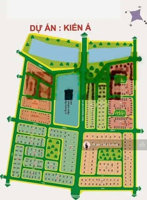 Chủ thiện chí bán nền đất biệt thự 200m2 (10x20m) MT đường 16m, chỉ 85 triệu/m2 - cạnh Global City