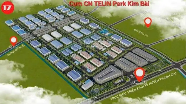 Cần bán kho, nhà xưởng giá 7,7 triệu/m² tại Thanh Oai, Hà Nội