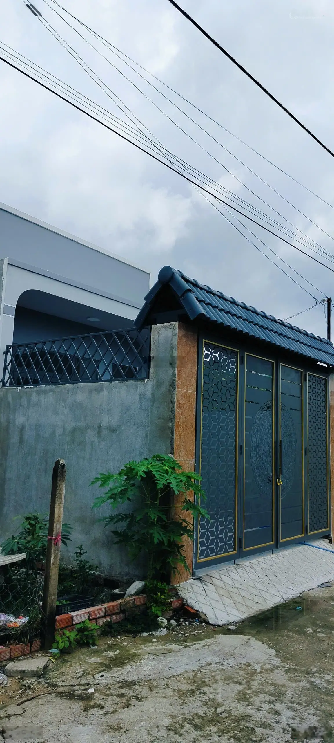 Nhà cấp 4 mới SHR 5x20m. H. Đông sân xe hơi, 2PN, WC ngay ngã 3 Nguyễn Thái Học KP4 Trảng Dài