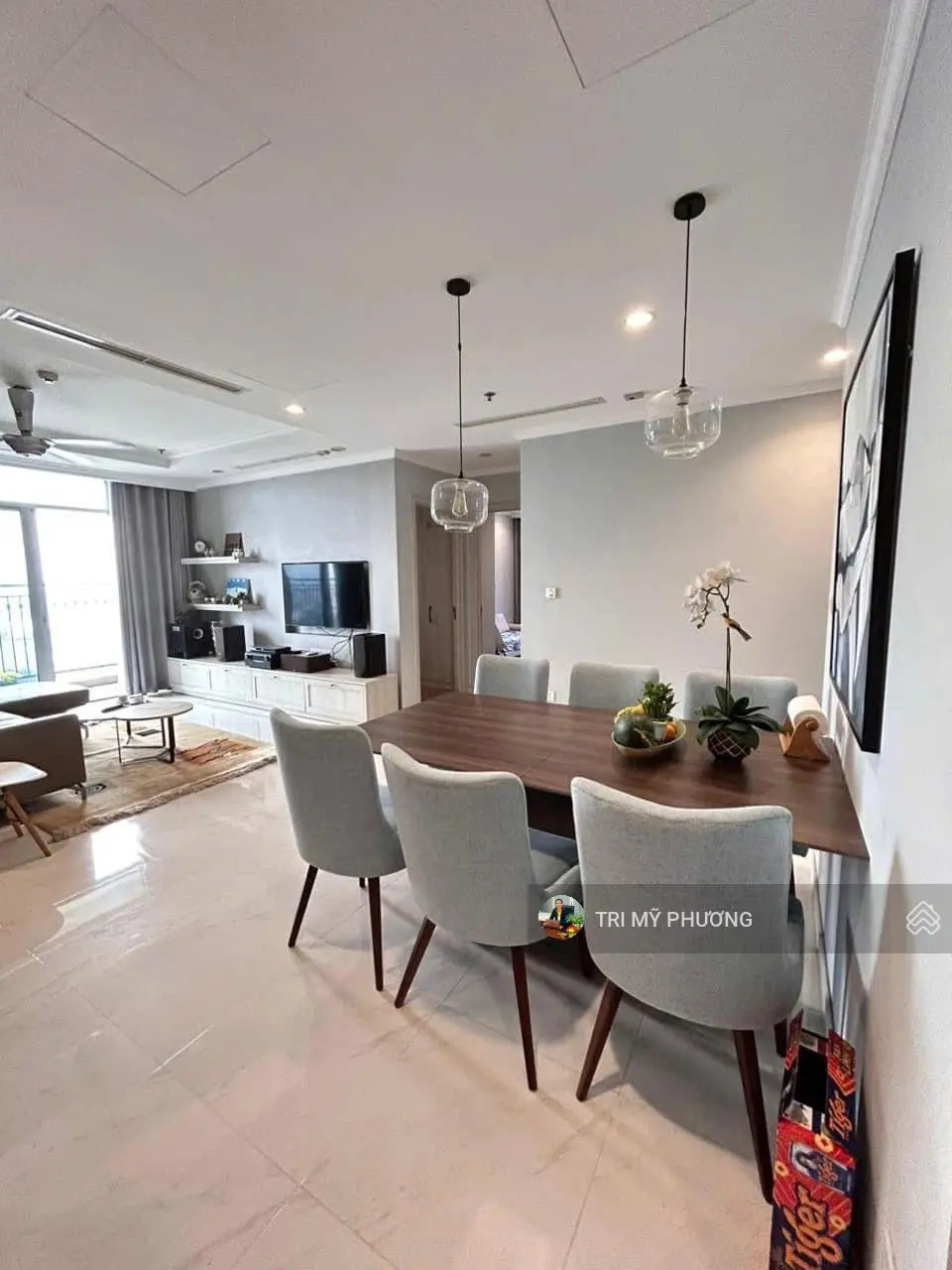 Bán 4PN - Vinhomes Central Park + view sông cực đỉnh, căn hộ 154 m2, tầng thấp, trung, cao có đủ.