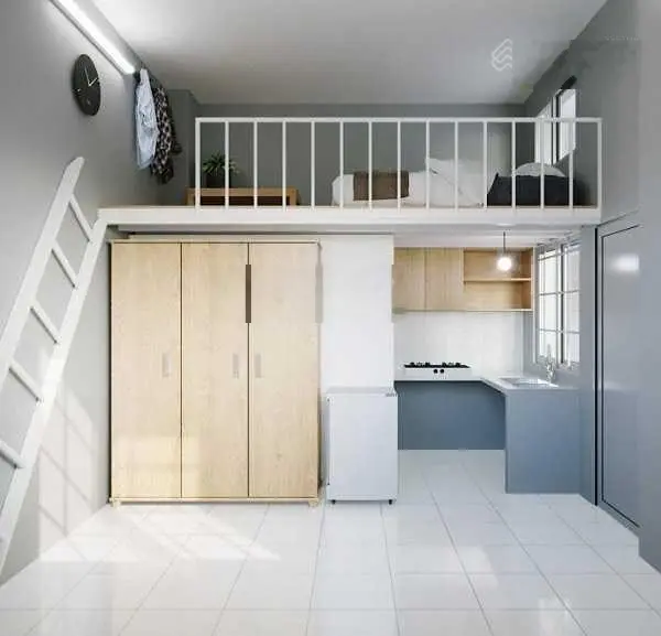 Bán 9 căn hộ dịch vụ gần LĐH ABC, DT: 6x28,5m đường nhựa 8m, điện nước âm. D/thu 27tr/th. Giá 9,9tỷ