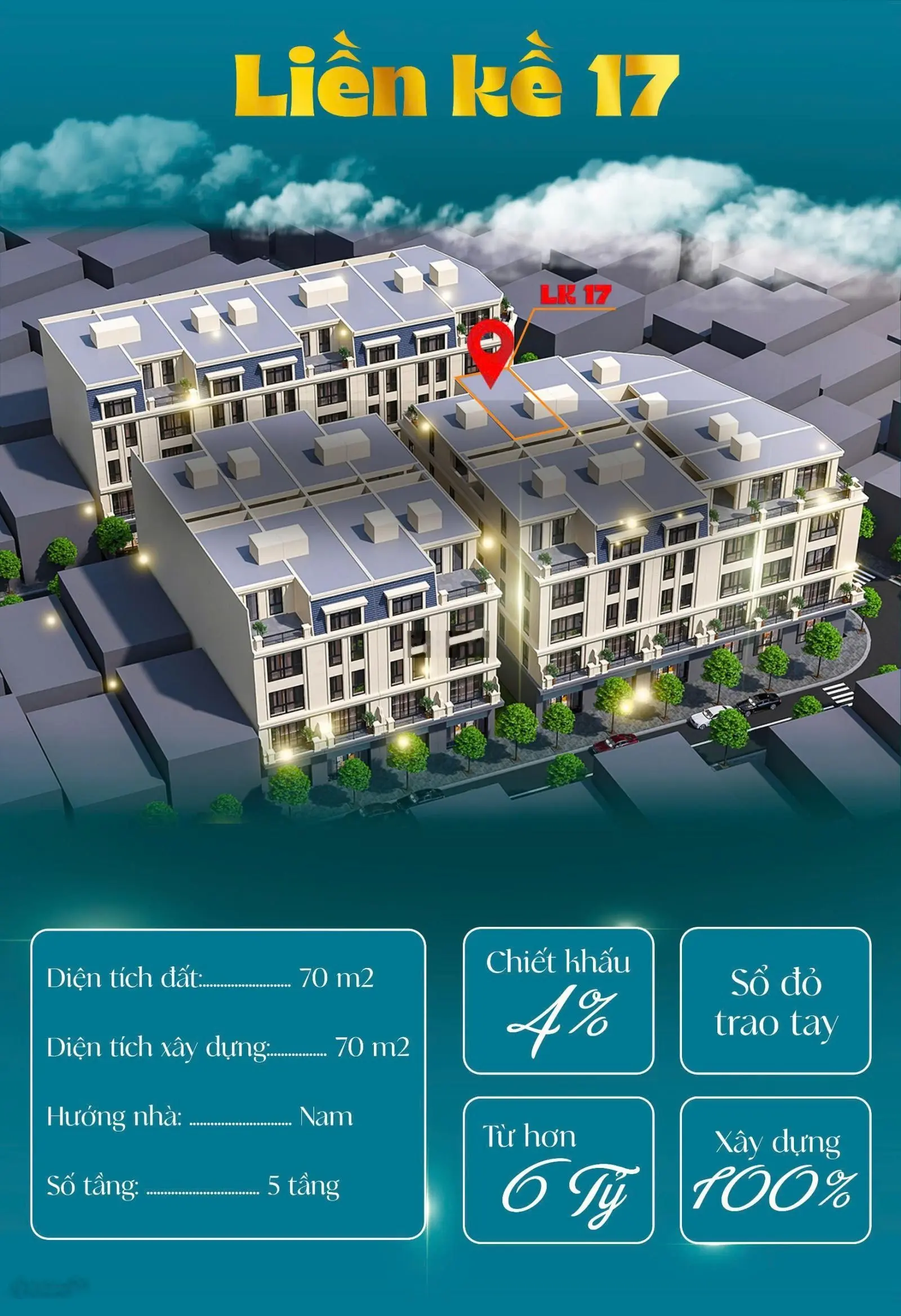 Bán shophouse đẹp tại Phụng Pháp, Đằng Giang, Ngô Quyền, Hải Phòng, 100 triệu, 70 m2