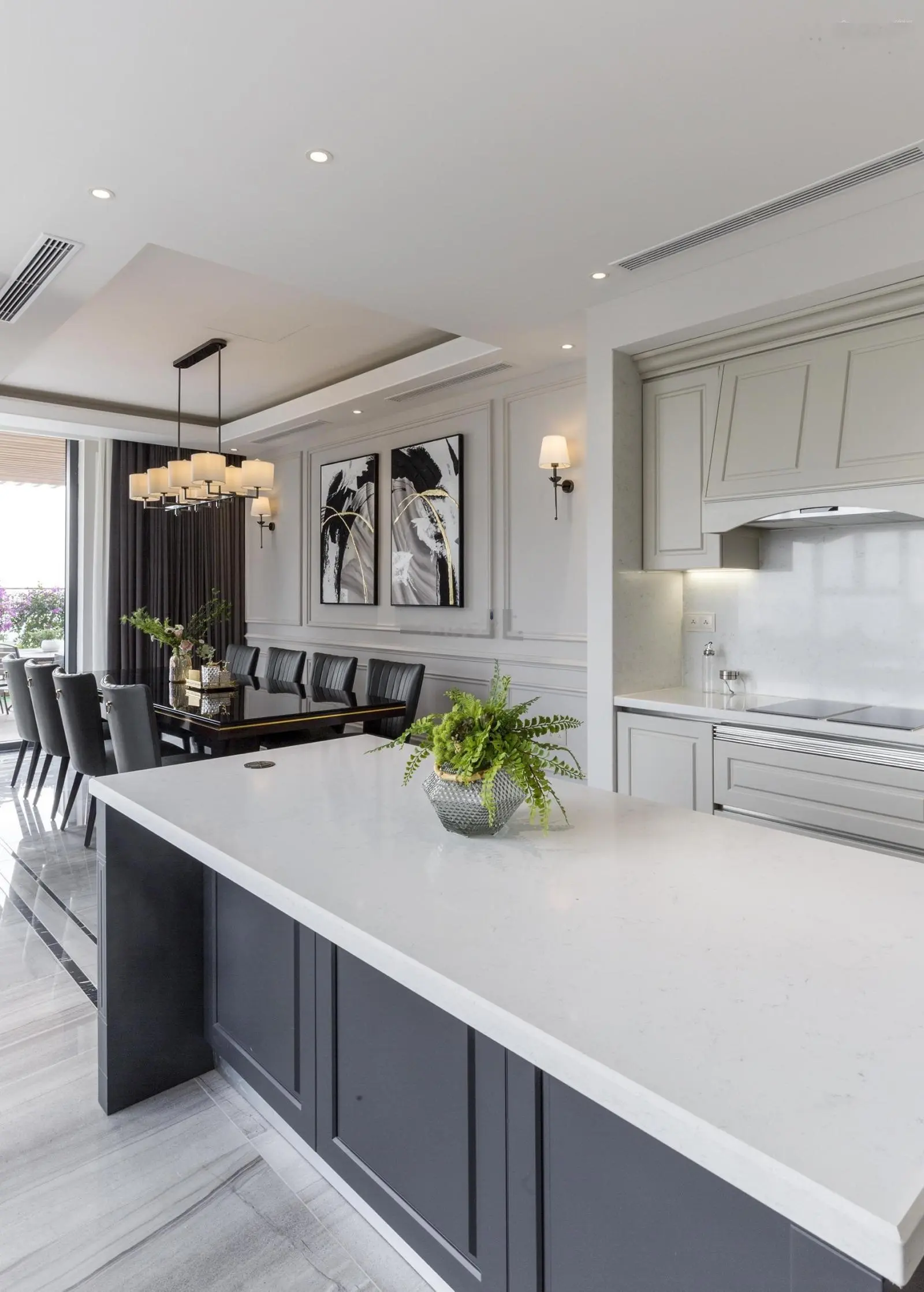 Vip! Bán penthouse dự án cao cấp Mỹ Đình Pearl DT: 286m2, 3PN+1+4VS, BC: ĐN, giá 32 tỷ (view hồ)