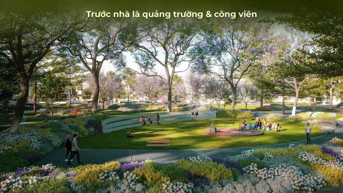 Bán biệt thự Eco Retreat Long An, 6 tỷ, 100m2, 4PN, 3WC, 4 tầng, Đông Bắc, Bến Lức, Long An