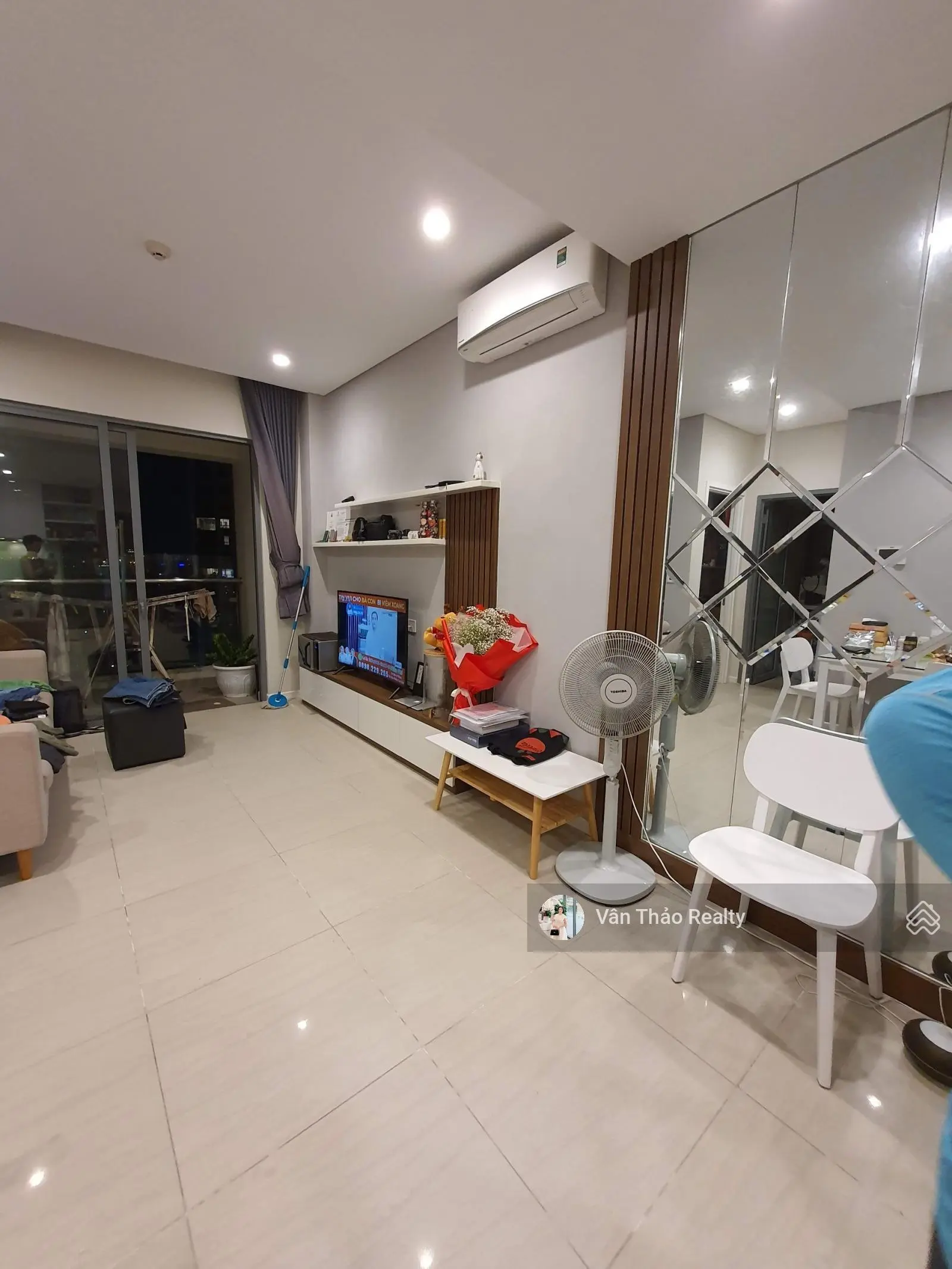 (Giá cực tốt - Tiện đăng ký KD) Chỉ 79tr/m2 - Căn hộ 1PN Đảo Kim Cương Q2 - View Sông Full nội thất