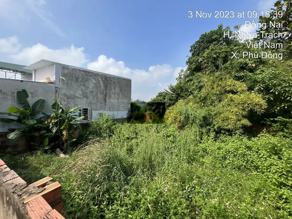 Bank thanh lý lô đất 405m2 thỗ cư - Nhơn Trạch - cách phà 6KM