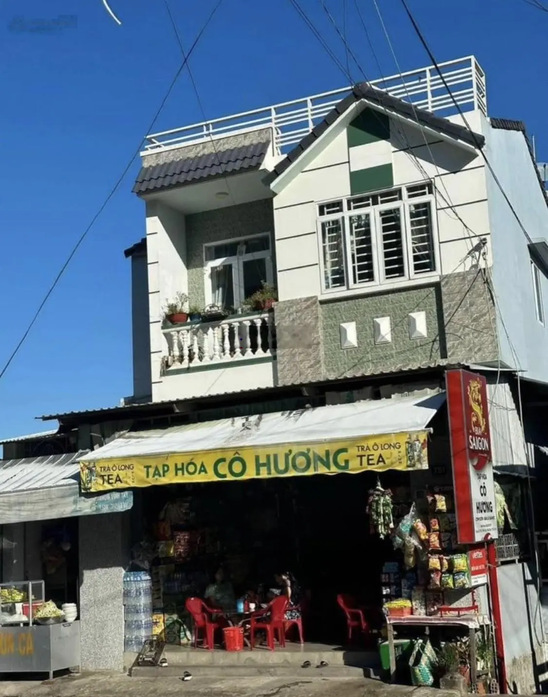 Bán nhà mặt tiền Kinh doanh 5x15 1 lầu gần chợ Xuân Thới Thượng Hóc Môn