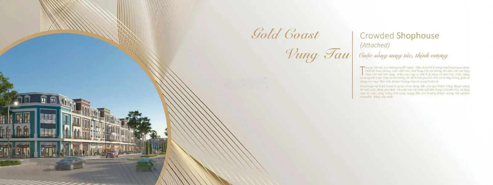 Nhà phố Gold Coast Vũng Tàu - Shophouse Khu đô thị biển vũng tàu đẳng cấp Liên hệ 090306813