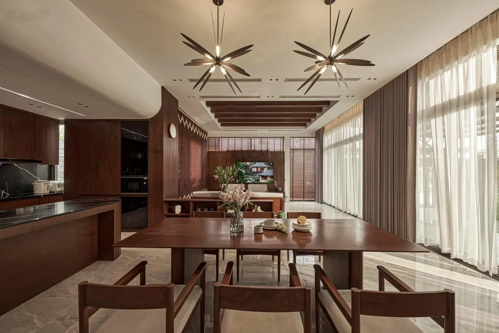 Biệt thự ngay Đảo Kim Cương P. Thạnh Mỹ Lợi Q2 DT 15 x 18m hầm 4 tầng diện tích công nhận 270m2