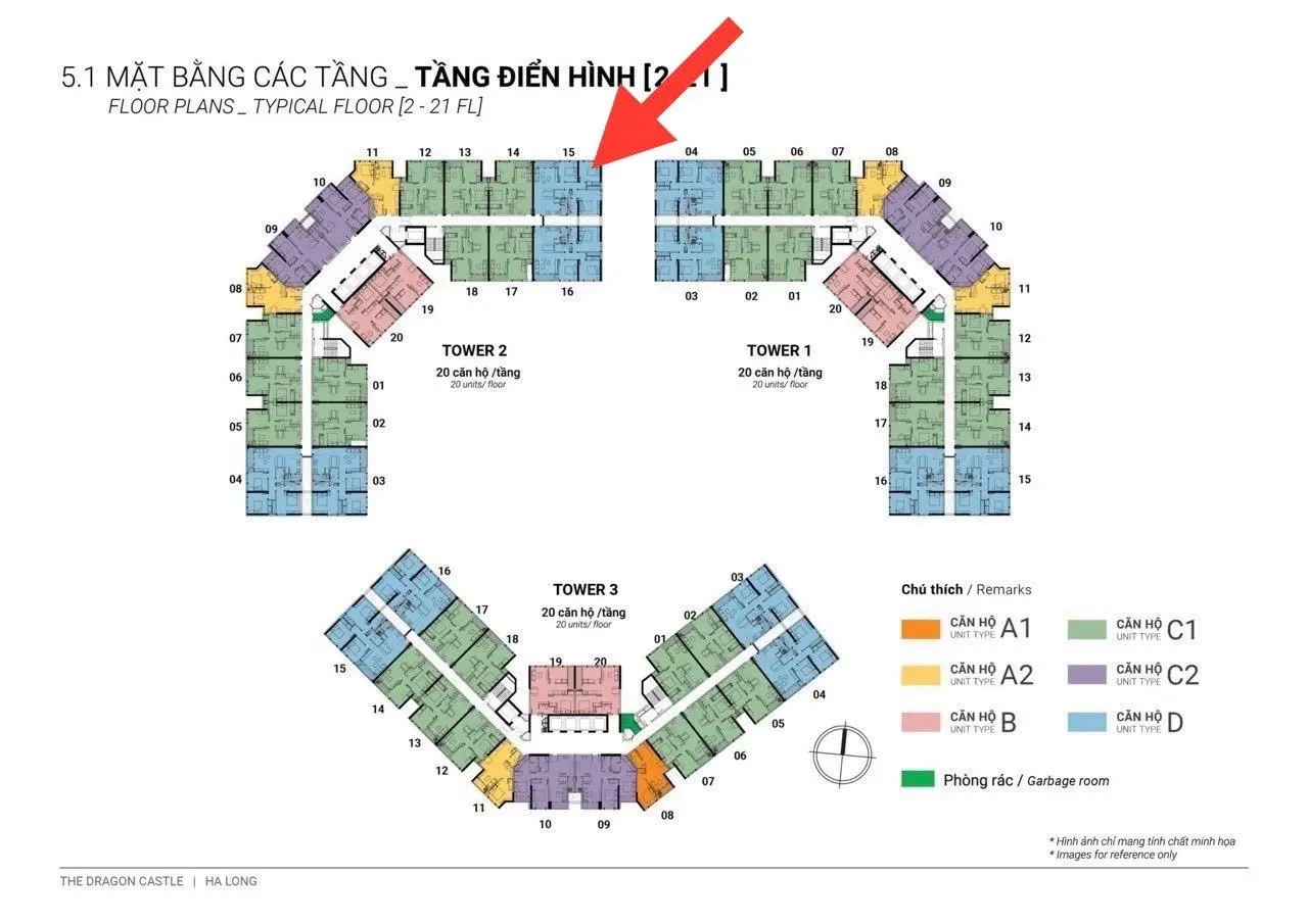 Rẻ nhất thị trường chung cư Dragon Castle Hạ Long căn góc 3pn 2wc 90,95m2 giá 2,3 tỷ view Aeon Mall