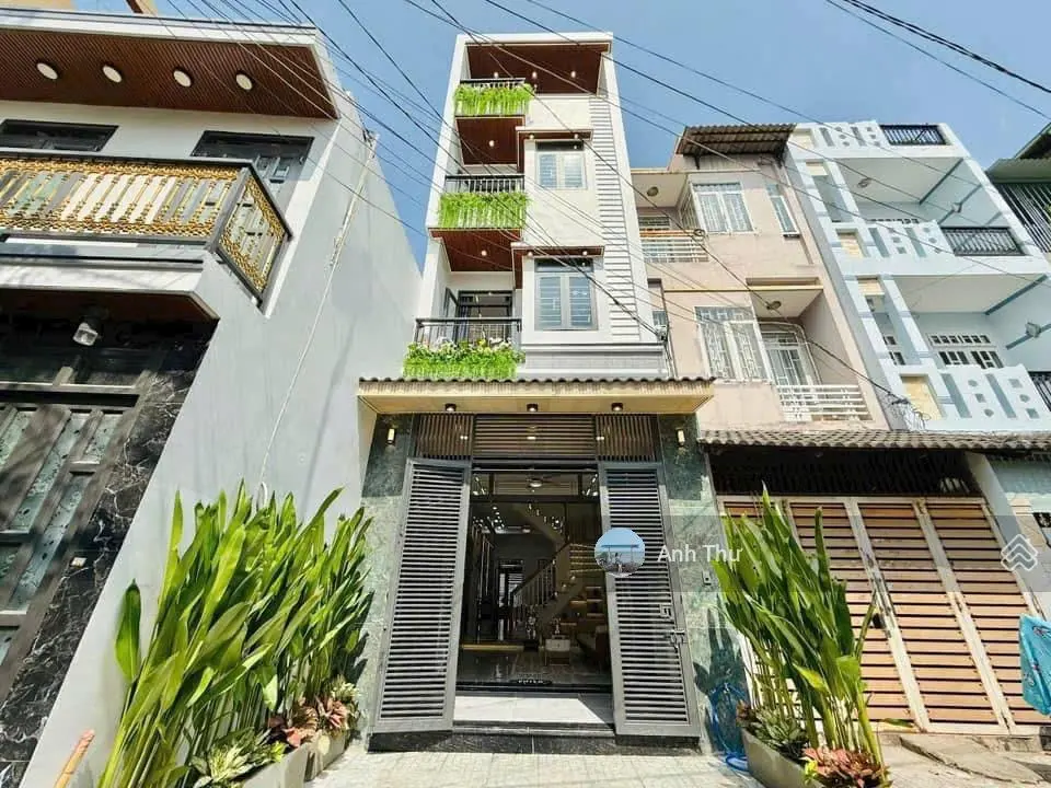 Nhà 60m2 Nguyễn Hữu Cảnh, P22, Bình Thạnh. Xây trệt - 3 lầu. Giá 3 tỷ 350. Gần công viên Sài Gòn